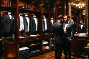 Renta de trajes para hombres en San José del Cabo, Mexico